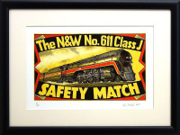 Petr Ptáček  - The N&W No. 611 Class J - grafika